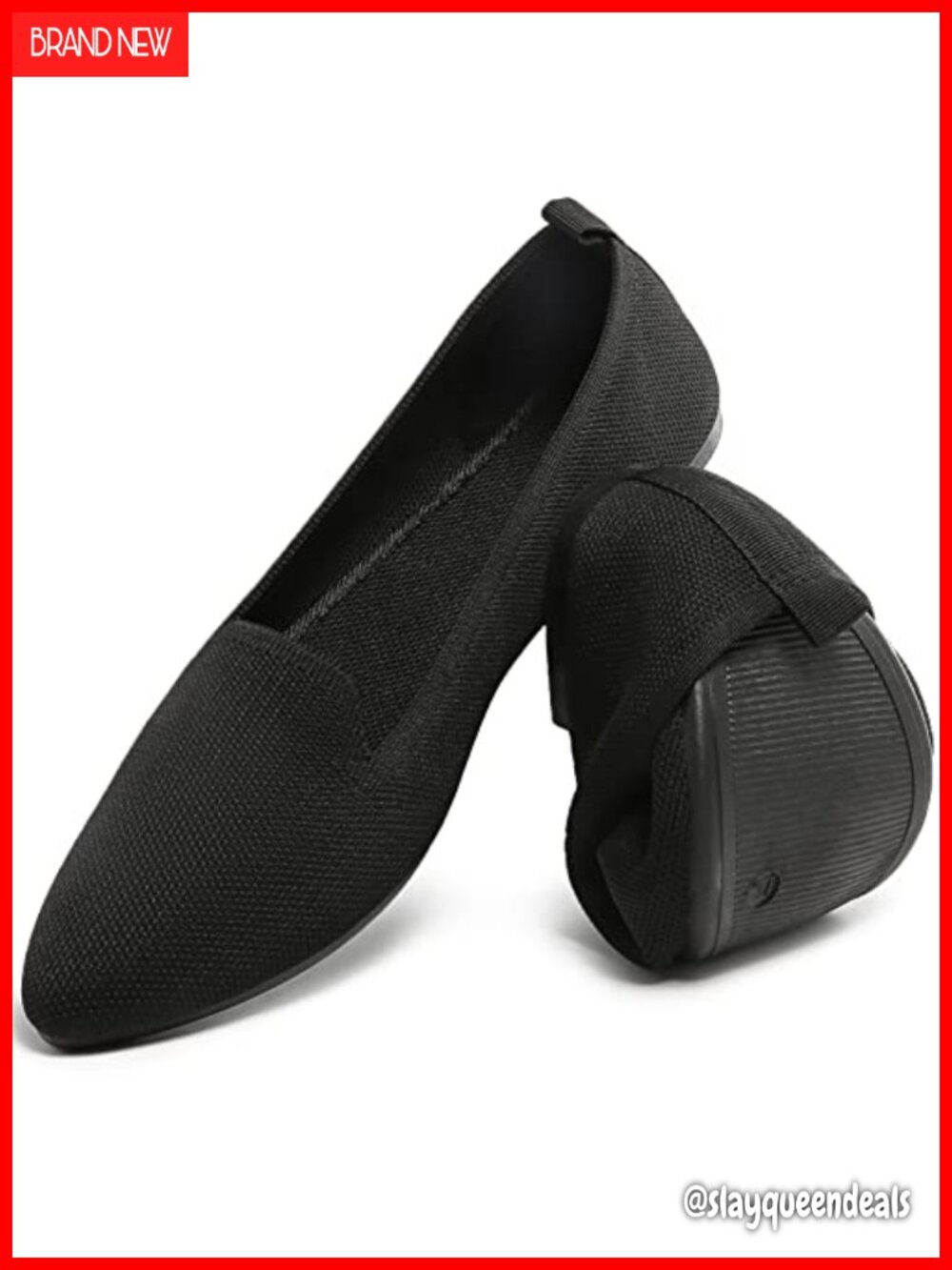 Pointed Toe Ballet Flats Stretchy Mesh Comfortable Women's Shoes